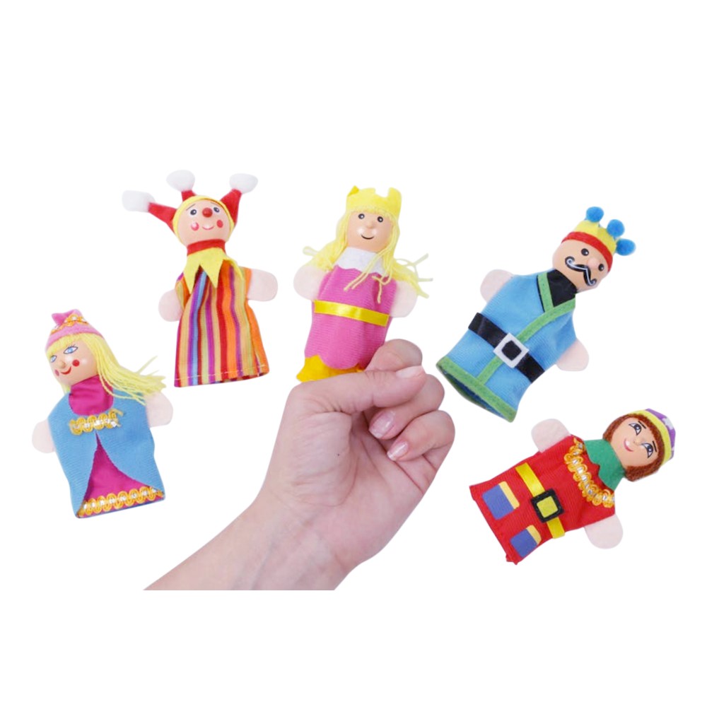 Assortiment de marionnettes doigts de couleurs. Assortiment de marionnettes doigts de couleurs.