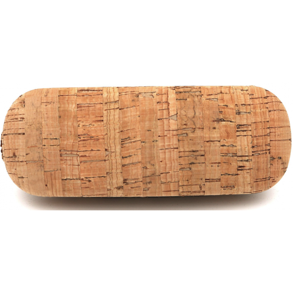 Étui à lunettes en bandes claires de liège naturel Étui à lunettes en bandes claires de liège naturel