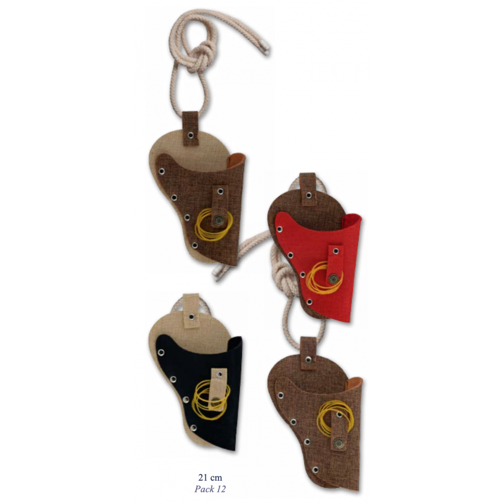 Assortiment de 4 étuis pistolet élastique Assortiment de 4 étuis pistolet élastique