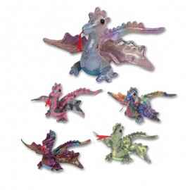 Assortiment Peluche Dragon Sable de 16cm