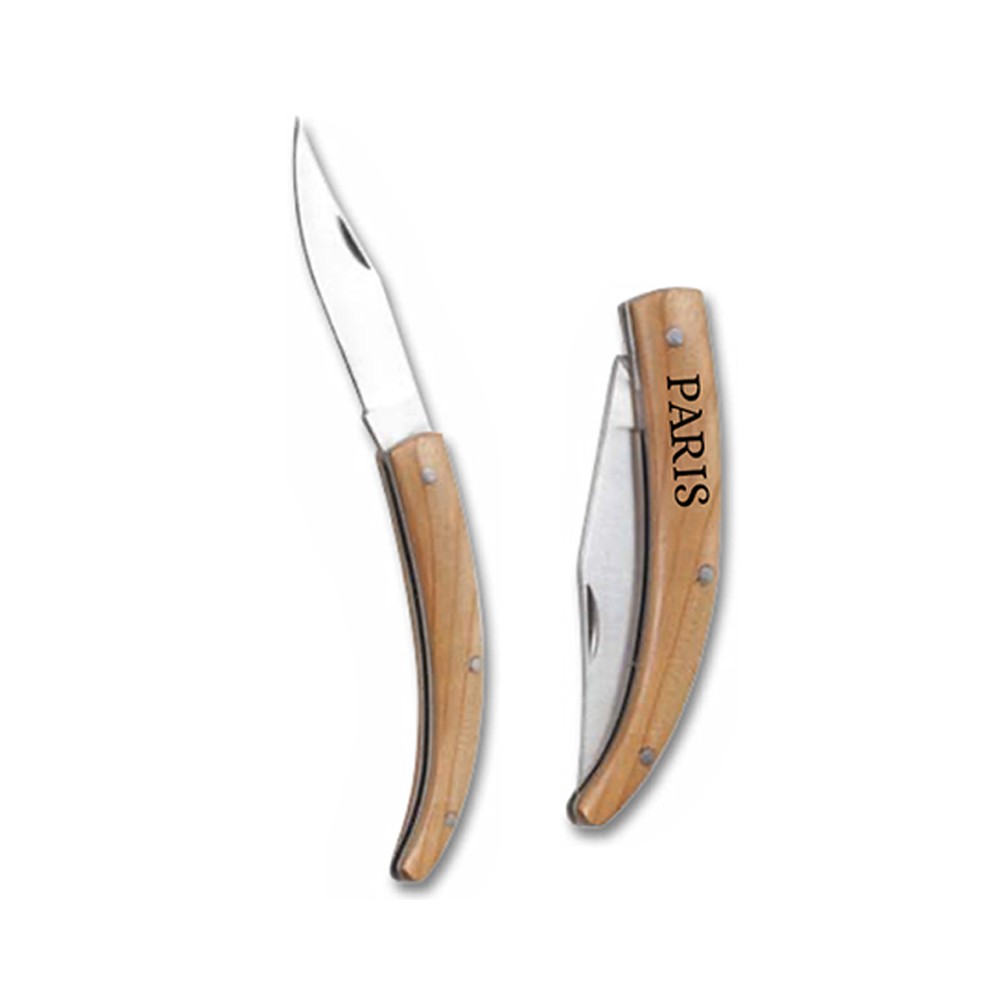 couteau laguiole en bois et personnalisable
