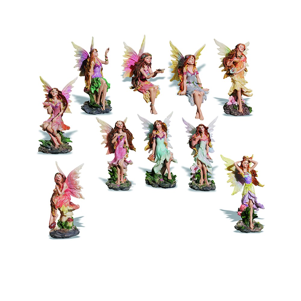 Assortiment de 10 Figurines Fées Assortiment de 10 Figurines Fées