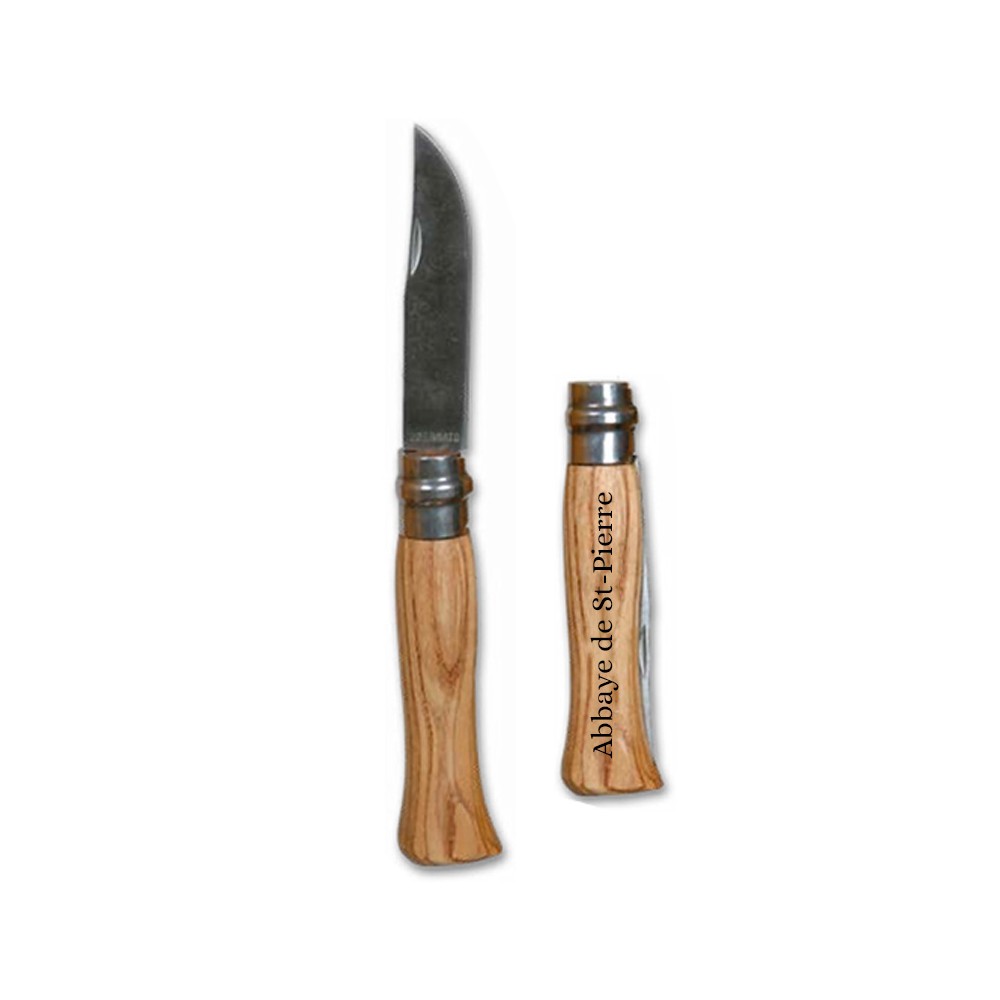 Couteau opinel en bois personnalisable