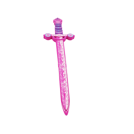 Epée Princesse en Mousse 54 cm vue de face