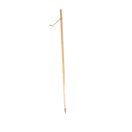 Bâton de marche en bois naturel - 130 cm