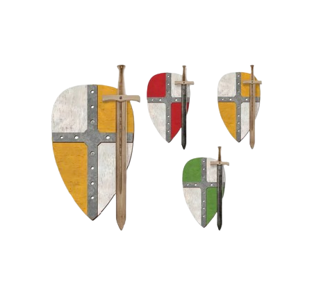 Set bouclier 46 cm + Épée 60 cm